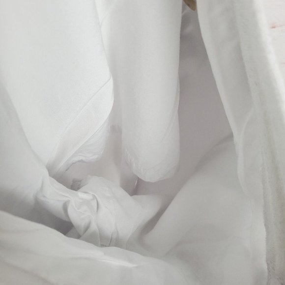 RLX Ralph Lauren Womens Convertible Pants S White Golf Hiking Pockets Drawstring - Picture 9 of 14